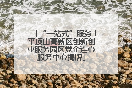 “一站式”服务！平顶山高新区创新创业服务园区党企连心服务中心揭牌